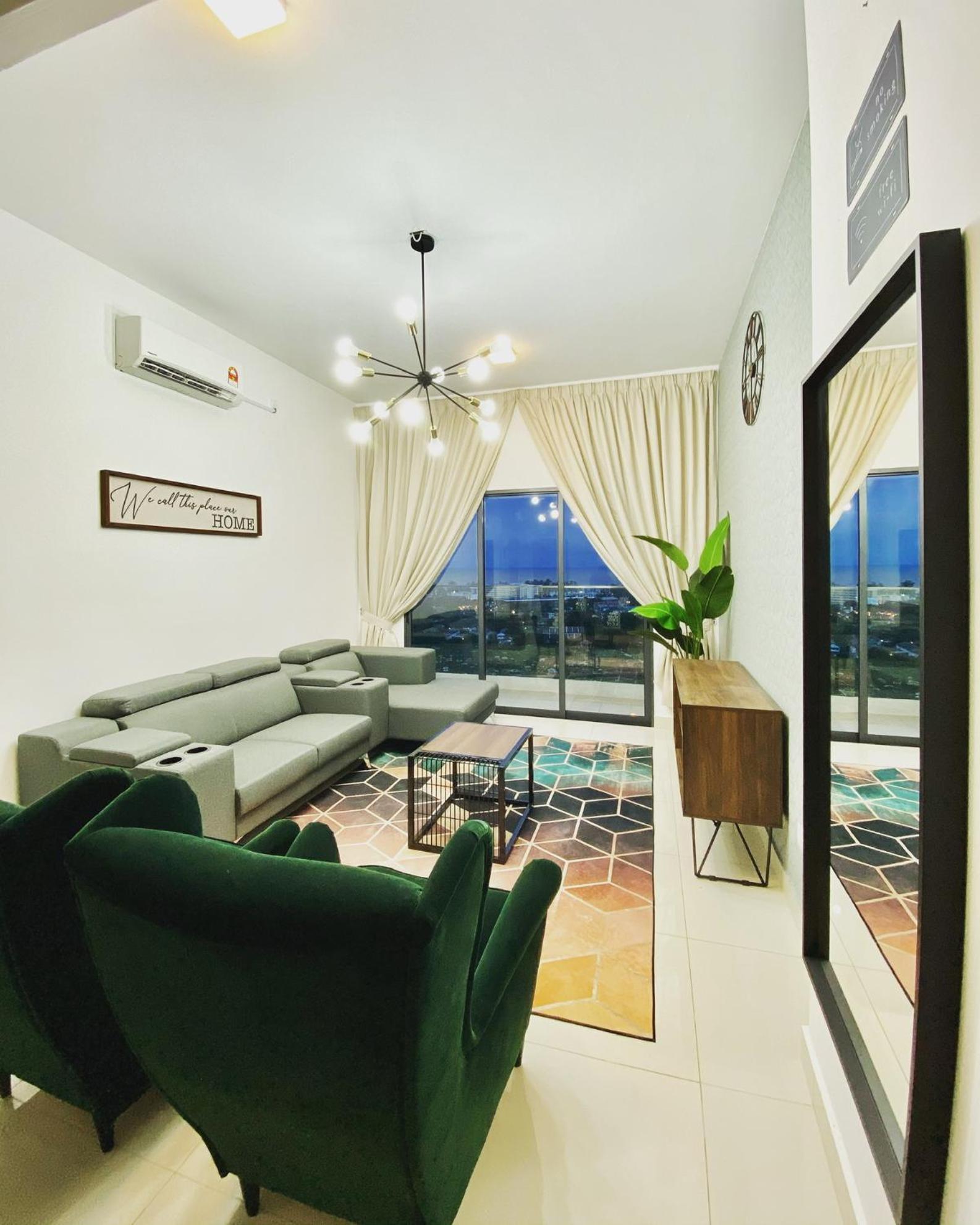 Terengganu Dreamscapes At Icon Residence, Spacious With Nature View 쿠알라트렝가누 객실 사진